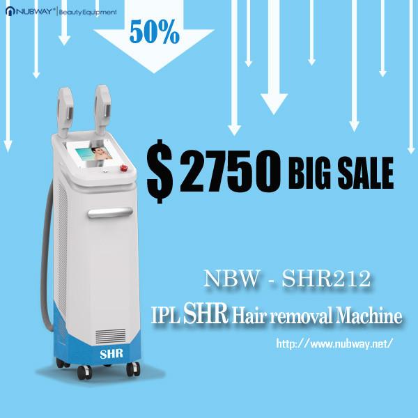 2014 Advanced professional hair removal e light shr ipl