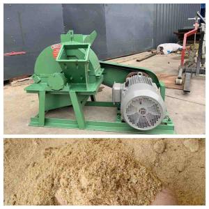 Wholesale 500kg/H 11kw Log Wood Sawdust Machine Ginder Shedder Small Crusher For Wood Sawdust from china suppliers