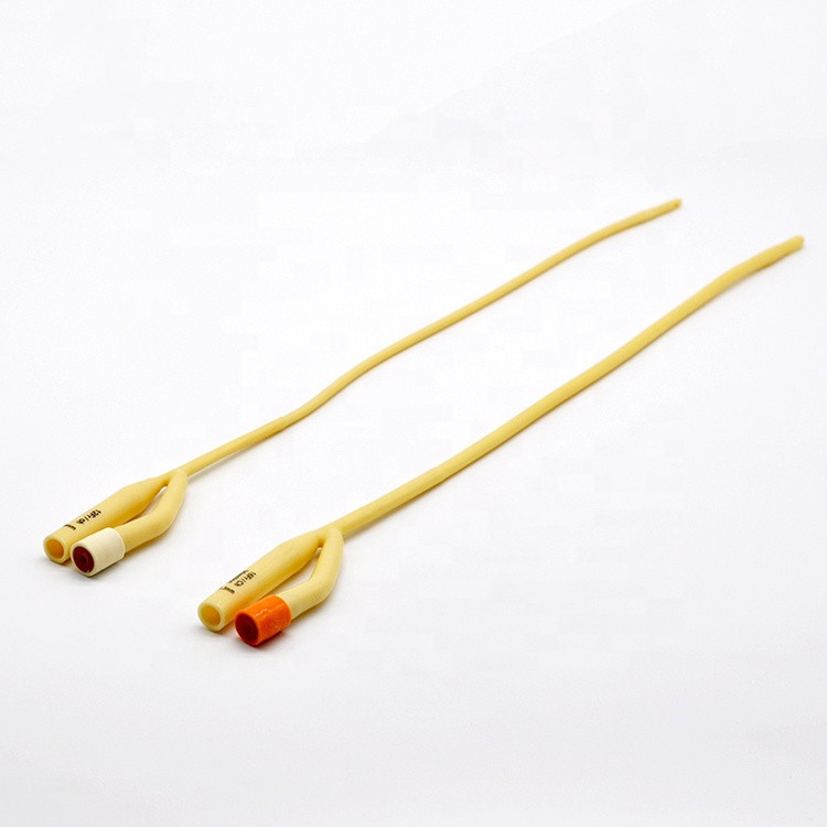 Silicone 2 Way Foley Balloon Catheter , 5cc - 30cc Balloon Foley Catheters
