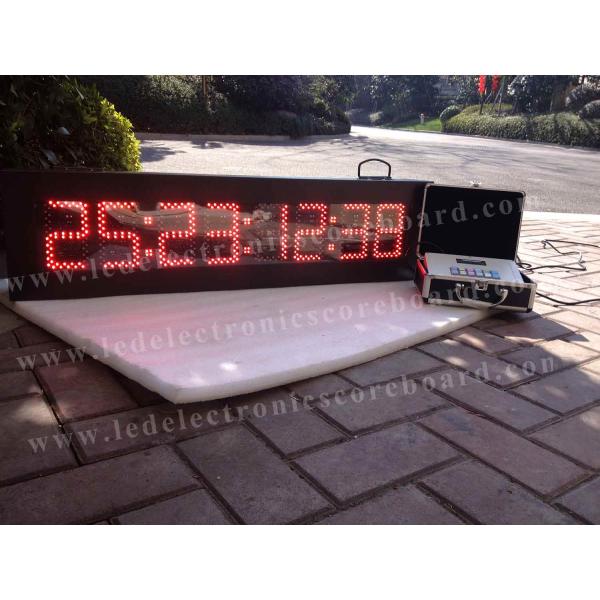 8 Digits Digital Countdown Clock Days Hours Minutes Seconds For Indoor