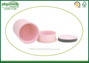 Wholesale Pink Paperboard Cosmetic Packaging , Custom Paperboard Push Up Tubes from china suppliers