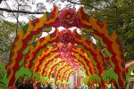 Handmade Outdoor Chinese Lanterns , Personalized Chinese Lantern Dragon