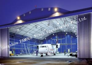 Wholesale Airport Development Aircraft Hangar Buildings , Steel Airplane Hangars Constructions from china suppliers