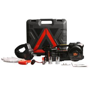 Wholesale DINSEN The whole set of car repair tool kit for 12V electric car jack and electric impact wrench from china suppliers