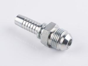 Wholesale 18611 Metric Hydraulic Hose Fittings , JIS 60 Degree Cone Fittings from china suppliers