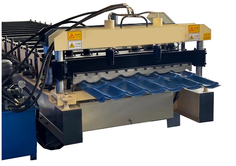 Roofing Tile Making Machine Glazed Tile Step Roll Forming Machine