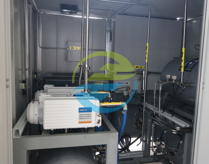 Recovery Time ≤3S Helium Recovery Machine for Accuracy 5% Vacuum Testing Equipment