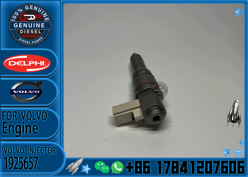 High quality Fuel Injector 1925657 BEBJ1D00001 2005596 Common rail injector for DAF MX13 EURO 6MY15