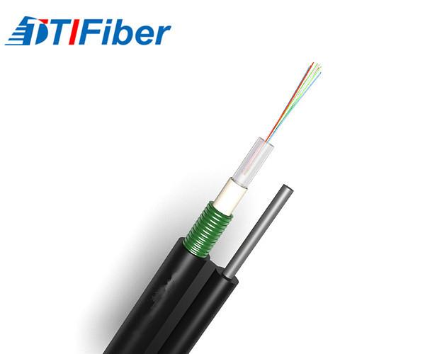 GYFTC8S Figure 8 Fiber Optic Network Cable , Multi Mode Optical Fiber Steel
