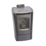 Indoor Hot Air 92 % Efficiency Wood Pellet Stove For 100m2 Room Heating