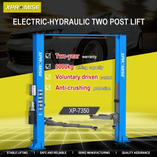 Ce Approved 2 Post Hydraulic Garage Car Lift For Tire Shops And Auto Repair
