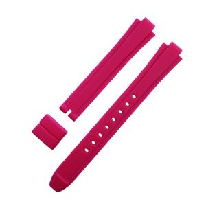 Wholesale Waterproof Silicone Rubber Watch Strap Pantone Color 15x8mm from china suppliers