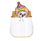 Anti Droplet Cartoon PET Plastic Face Shield Glasses For Kids 0.31mm Thickness