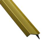 Surface Machined Gold Polished 6m Wardrobe Aluminum Profiles