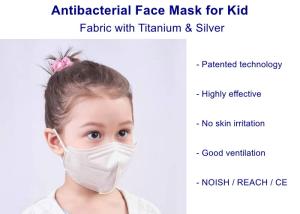 Wholesale 5 Layers Antimicrobial Medical Silver-coated Antibacterial KN95 Mask For Kids from china suppliers