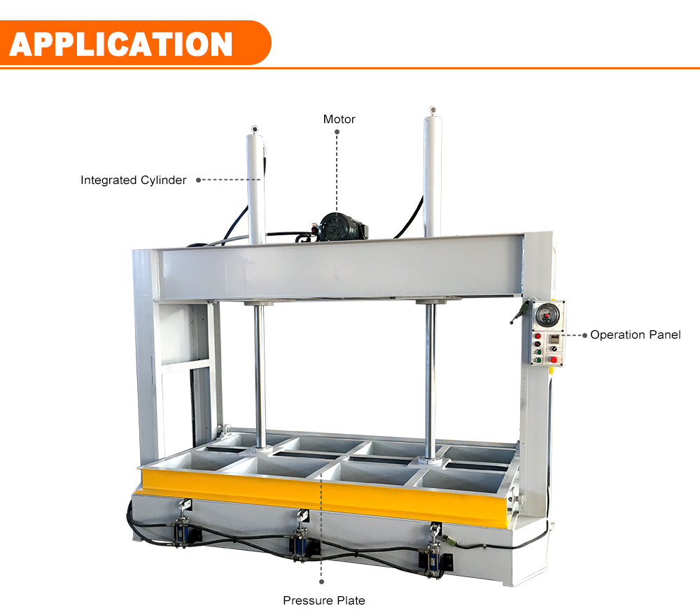 2.5 T Cold Press Oil Machine Cold Hydraulic Press Machine for Plywood Aluminium