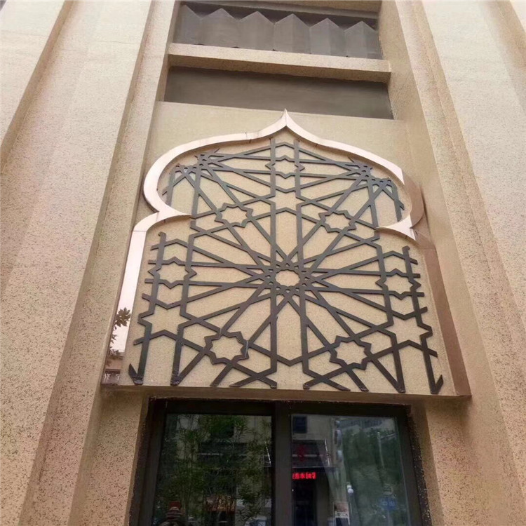 Bronze Cooper Metal Laser Cut Panels Color stainless steel room dividers Cooper Metal Laser Cut Panels For Rail 304 316