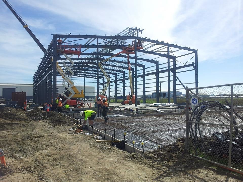 Process Industrial Portal Frame PEB Structure Workshop Building ISO Standard