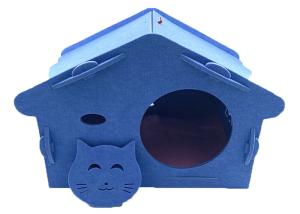 Wholesale 36.5*39.5*51.5CM Detachable EN71 Felt Pet Cave House from china suppliers