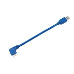 20cm Usb 3.0 A Male To Micro B Cable 90 Degrees Right Angle USB Cable