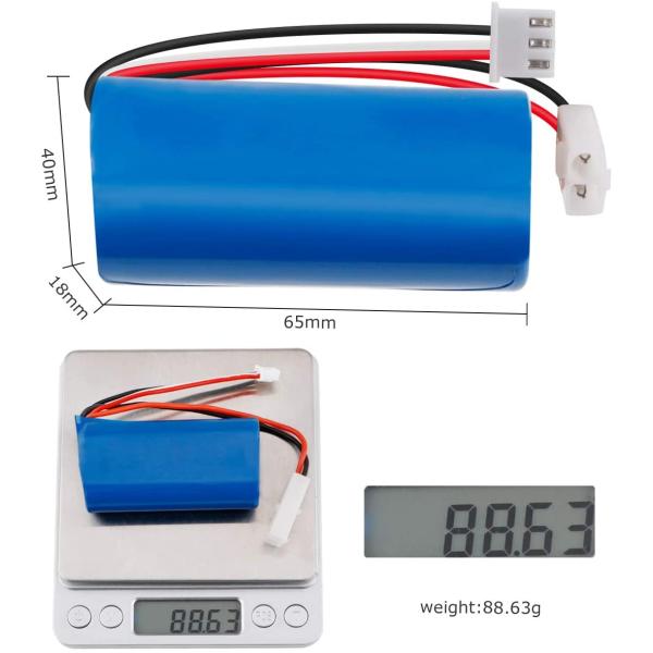 Lightweight 7.4V 1300mAh Lithium Battery Remote Control Car NCM