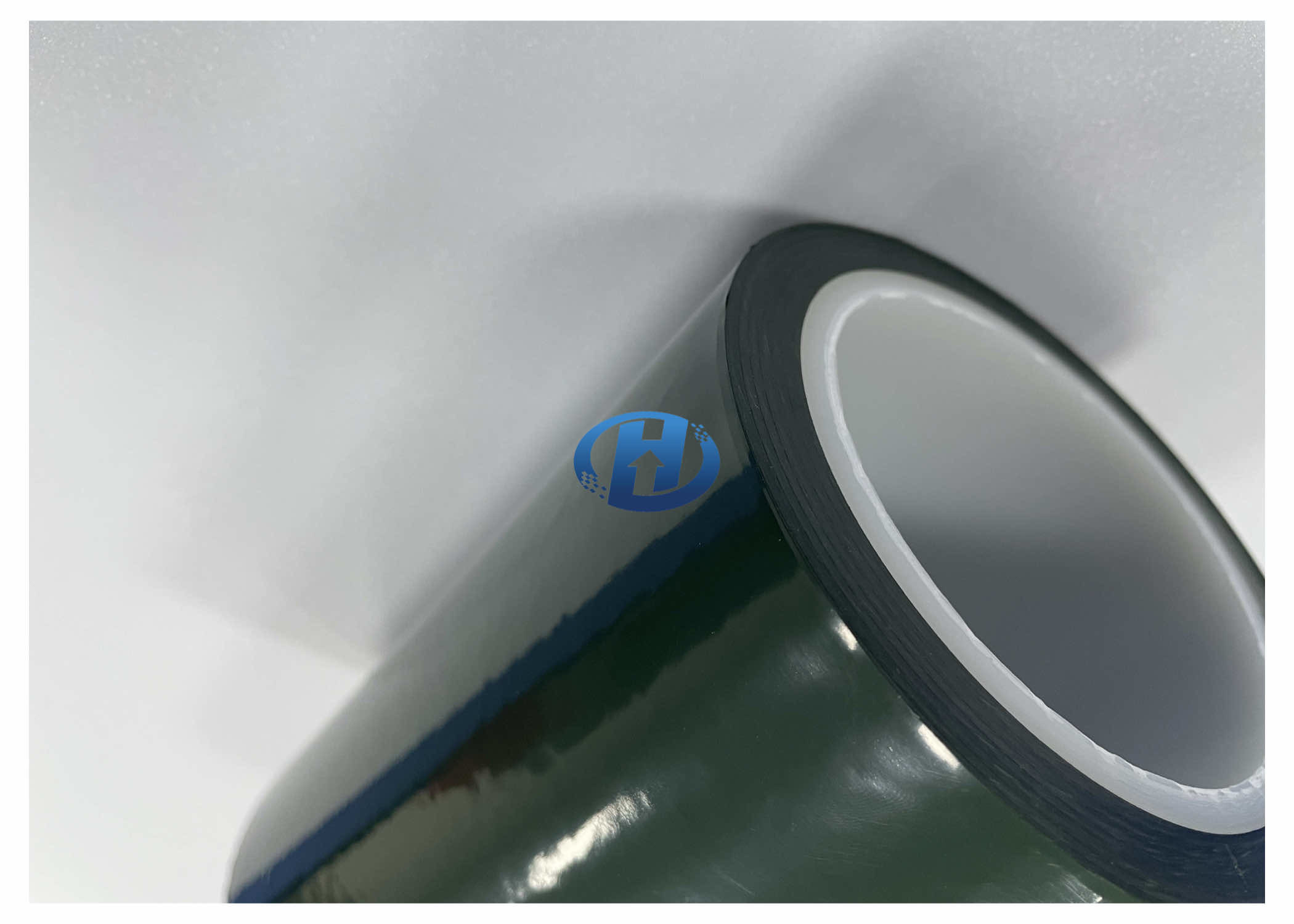 35 μm Dark Green LDPE Uv Cured Silicone Coating Release Film Without Silicone Transfer No Residuals Mainly for Tape