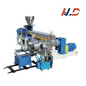 Wholesale Two Stage Carbon Black Plastic Compounding Pelletizing Extruder 500-1000kg/H from china suppliers