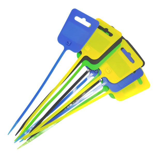Professional Nylon Zip Ties High Tensile Strength PA6 Material