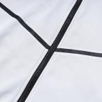 Grey Football Training Tracksuit Long Drawstring Hooded