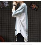 Cotton Plain Loose Drop Shoulder Oversized Tee XS To XXL Hip Hop T Shirt For Men