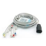 Adult 3m Zoll 10 Lead ECG EKG Cord 15 Pin For M And E Serie