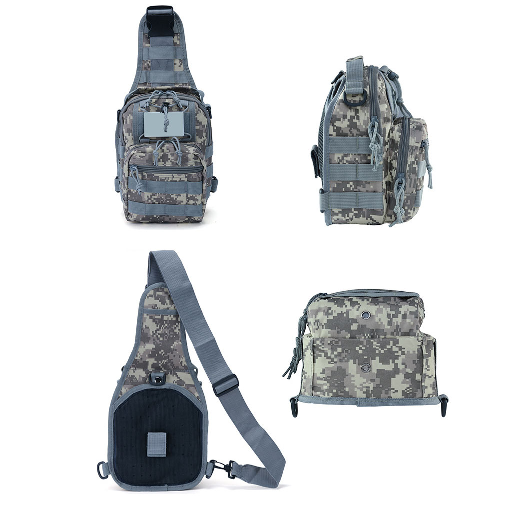 Oxford Cloth Shoulder Sports Tactical Chest Bag Crossbody Gym Bag Wholesale