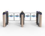 High Security Pedestrian Facial Recognition Wing Gate Turnstile Manufacturer
