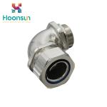 Right Angle Metal Hose Fittings 90 Degree Brass Union Connector M25 Male