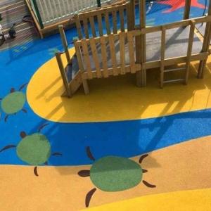 Wholesale Non Toxic EPDM Rubber Granules Anti Slip For Kids Playground Floor from china suppliers