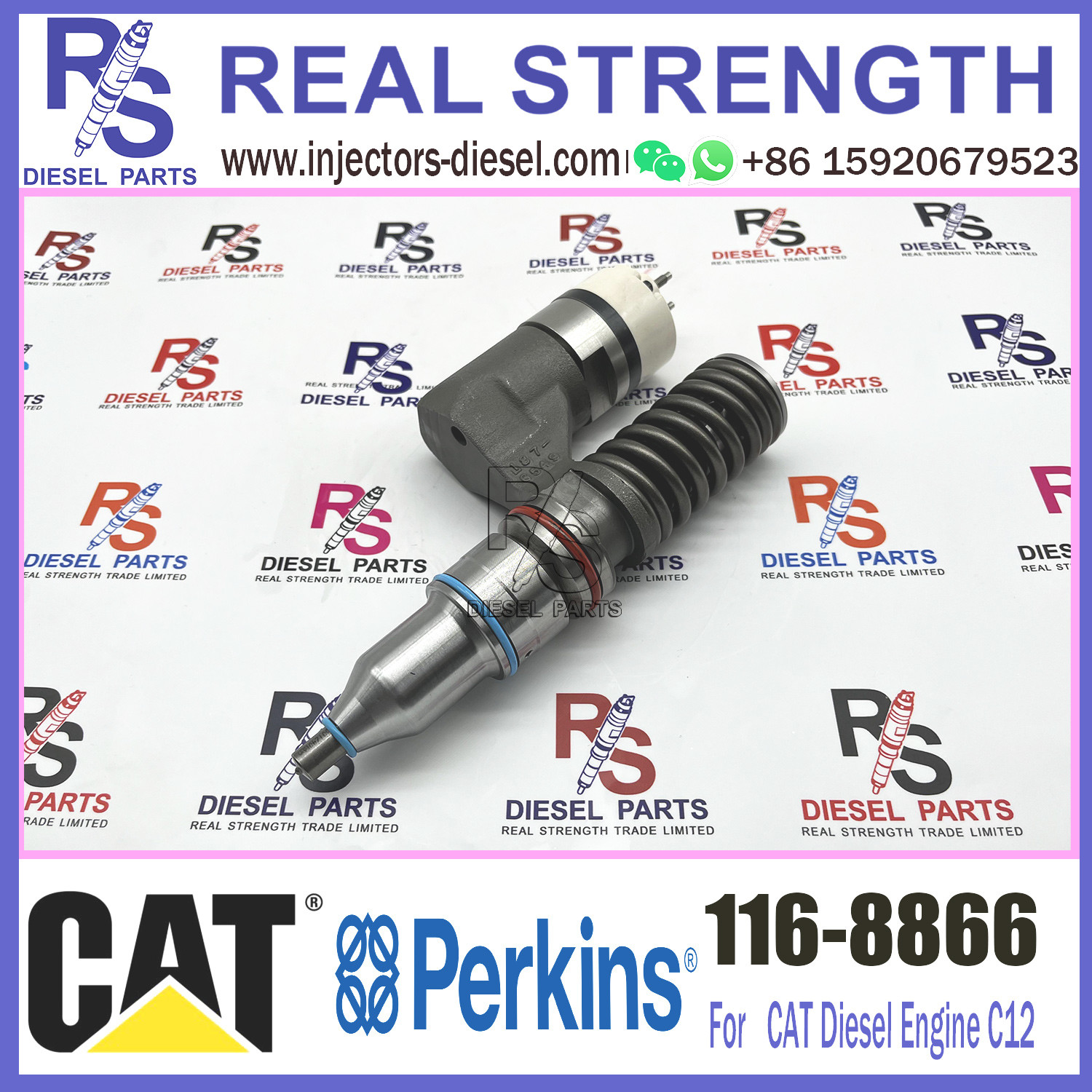 Diesel Common rail Diesel Fuel Injector 116-8866 for CAT Diesel Engine C12