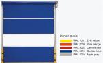 Workshop Industrial High Speed Roll Up Doors PVC Fast Action Doors