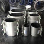 1 2 Inch Galvanized Pipe Repair Clamp Stainless Steel Plumbing Fittings Water