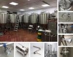 35BBL 2 Vessel Brewhouse / Brewing Equipment Beer Brewery Plant With Steam