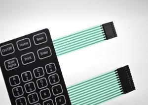China LED Custom Membrane Keyboard , Smart Metal Dome Tactile Membrane Switch on sale