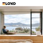 Hurricane Impact Picture Window Tempered Glass Aluminum Fixed Windows