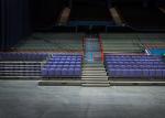 Upholstered Retractable Seating System For Concert Centres / Show Halls
