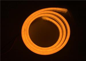 Wholesale Golden Yellow Color Silicone LED Flexible Neon Strip Lights For Shopping Mall / KTV from china suppliers
