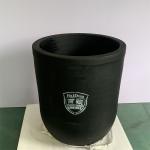 Heat Conductivity Copper Smelting Crucible 99.9% Purity Round Shape
