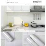 Paper Back Vinyl Wallpapers Waterproof Self-adhesive Wallpaper Mosaic Tile