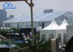 Fastup Water Resistant Wedding Marquee Tents Aluminum Frame Heavy Duty Lighting