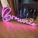 Standing Neon Letter Signs rich colors acrylic Easy Installation