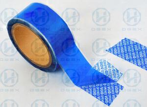 Wholesale Anti - Tear Security Packaging Tape / Tamper Resistant Tape Protect Brand Goods from china suppliers