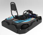 Professional 4 Wheel Electric Indoor Karting 3500RPM Remote Maintenance