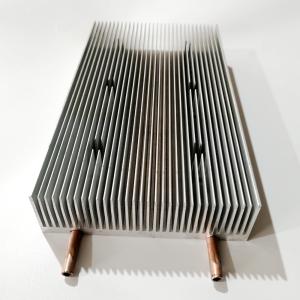 Wholesale AL6063 T5 Water Radiator Heat Sink Anticorrosive Black Anodizing from china suppliers